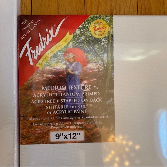 NWT Fredrix 5018 & Frederix 5014 Artist Canvas - Picture 3 of 5